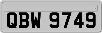 QBW9749