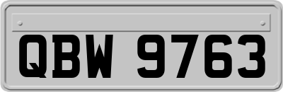 QBW9763