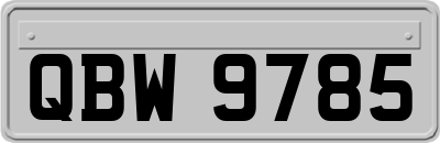 QBW9785