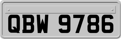 QBW9786