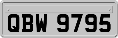 QBW9795