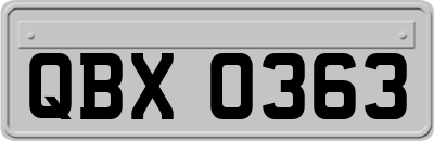 QBX0363