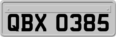 QBX0385