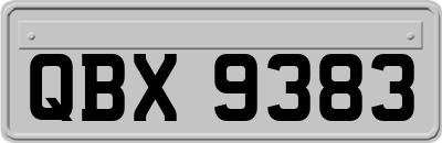 QBX9383