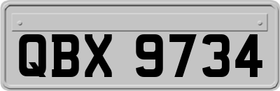 QBX9734