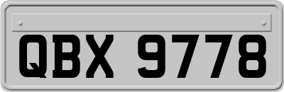 QBX9778