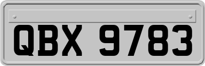 QBX9783