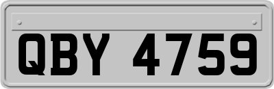 QBY4759
