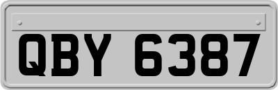 QBY6387