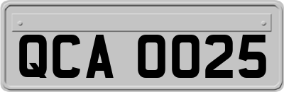 QCA0025