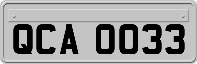QCA0033