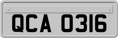 QCA0316