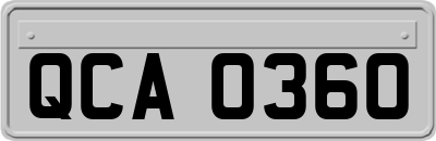 QCA0360