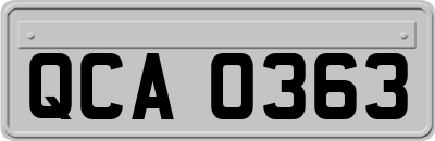 QCA0363