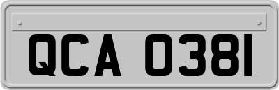 QCA0381