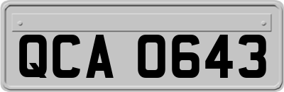 QCA0643