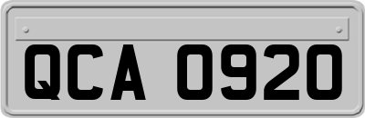 QCA0920