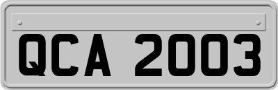 QCA2003