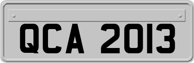 QCA2013