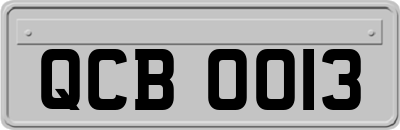 QCB0013