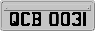 QCB0031