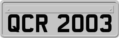 QCR2003