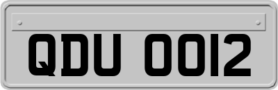 QDU0012