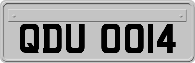 QDU0014