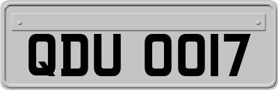 QDU0017