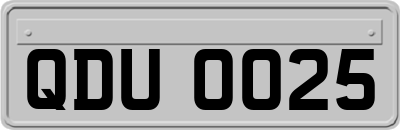 QDU0025