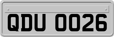 QDU0026