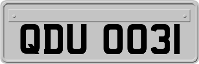QDU0031