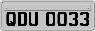 QDU0033