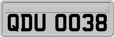 QDU0038