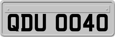 QDU0040