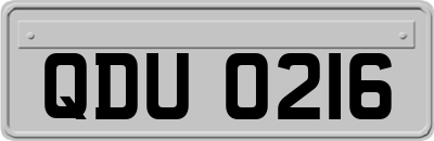 QDU0216