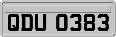QDU0383