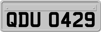 QDU0429