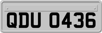 QDU0436