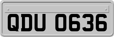 QDU0636