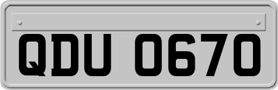 QDU0670