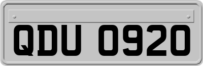 QDU0920