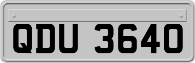 QDU3640