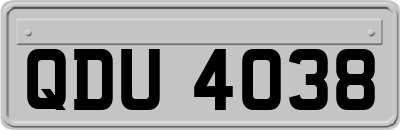 QDU4038