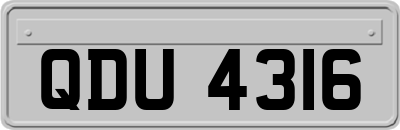 QDU4316