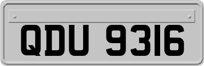 QDU9316
