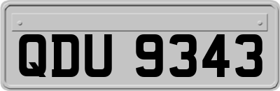 QDU9343