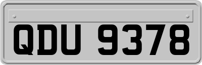 QDU9378