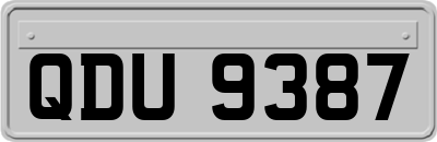 QDU9387