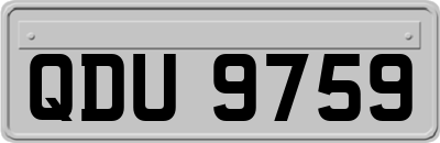 QDU9759